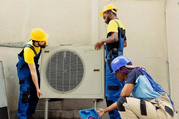 Outdoor air conditioning condenser being positioned beside a home wall